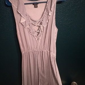 Sleeveless Stripped dress